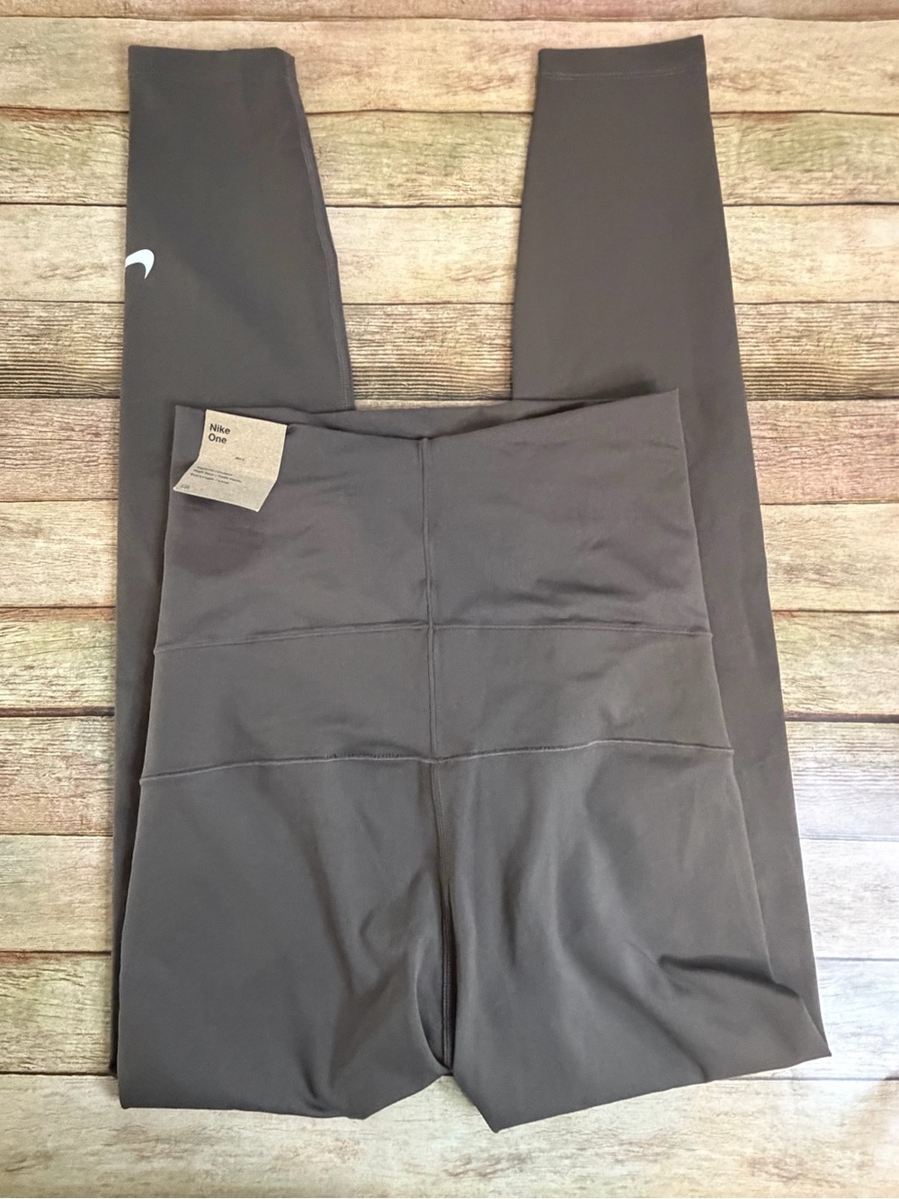 Nike One High-Rise Dark Brown Leggings